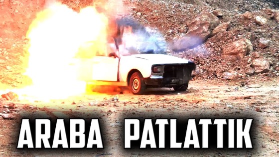 Blowing up a car